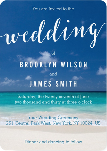round-calligraphy-beach-theme-wedding-invitations